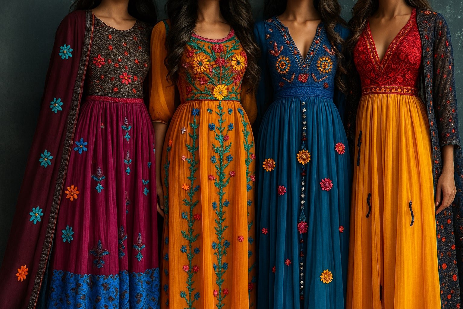 High-quality garments on display